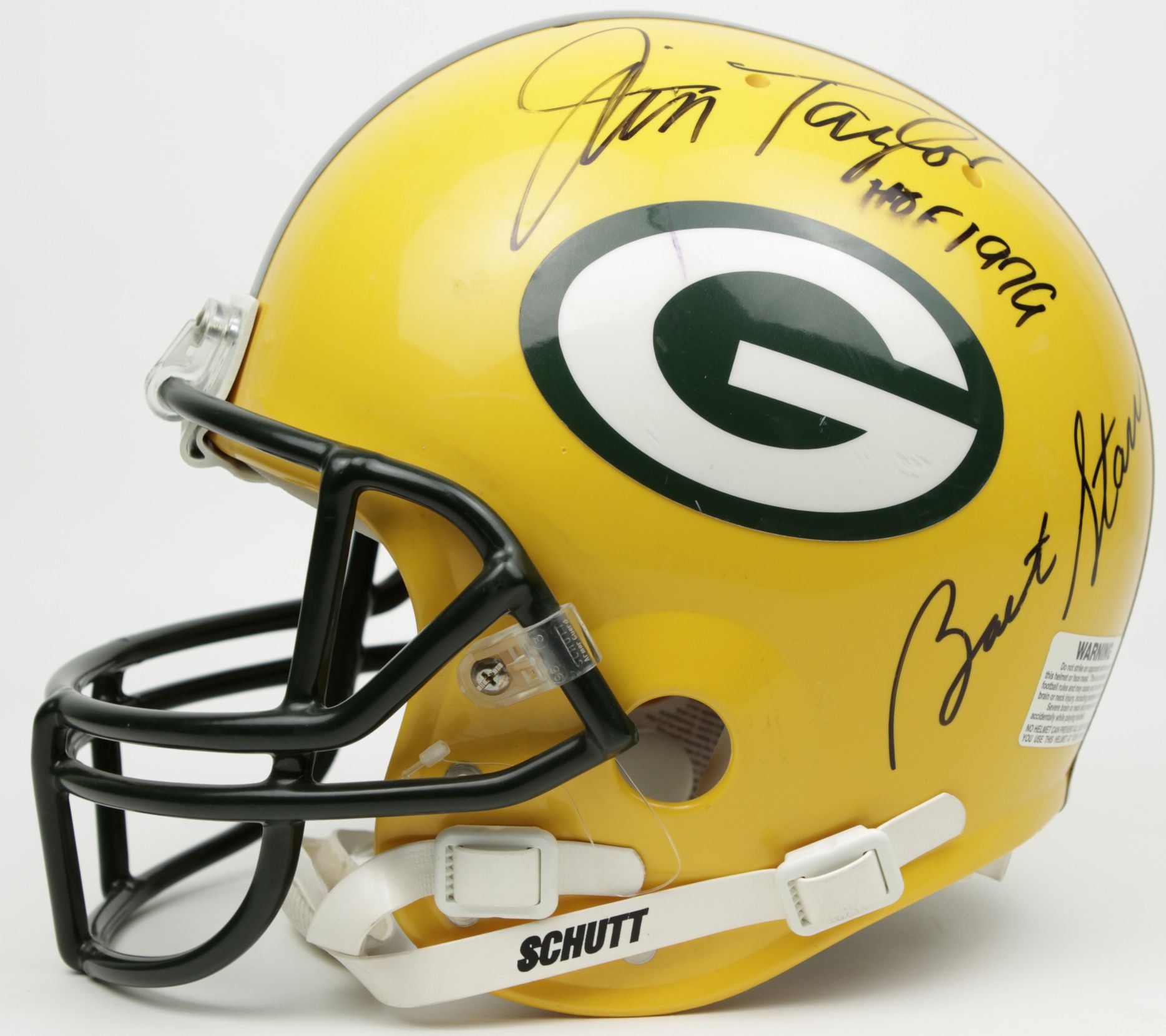 Lot Detail 1990s Green Bay Packers Hall Of Famers Multi Signed Full Size Helmet W Bart Starr 8098