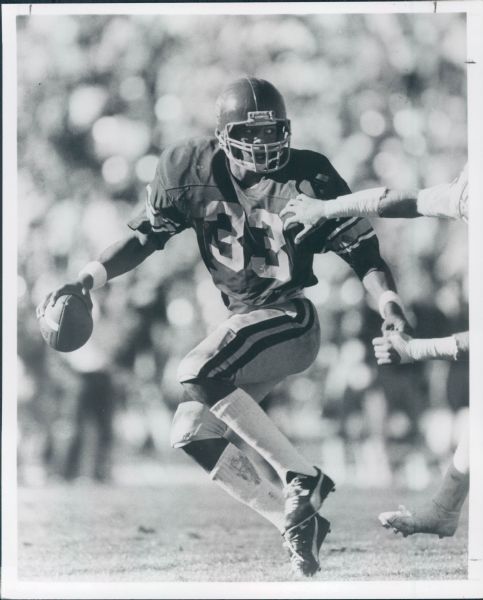 1981 Marcus Allen USC Trojans "TSN Collection Archives" Original Type 1 8" x 10" Photo (Sporting News Collection Hologram/MEARS Type 1 Photo LOA)