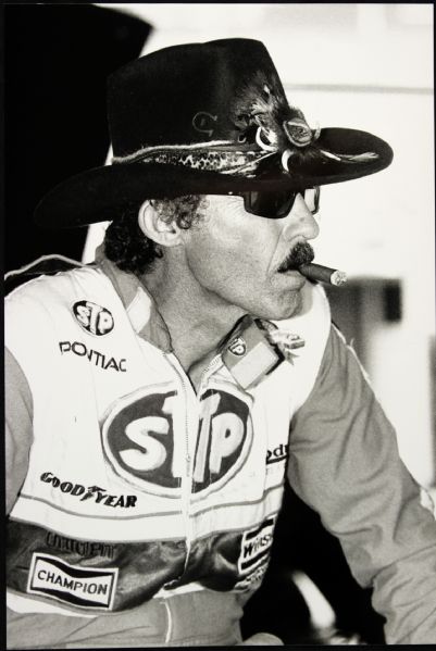 1991 Richard Petty NASCAR "The Sporting News Collection Archives" Original Type 1 8" x 12" Choice Jumbo Oversized Photo (TSN Collection Hologram/MEARS Photo LOA)