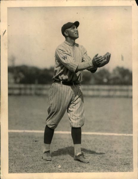 1921 Bing Miller Washington Senators "The Sporting News Collection Archives" Original Photo (Sporting News Collection Hologram/MEARS Photo LOA)