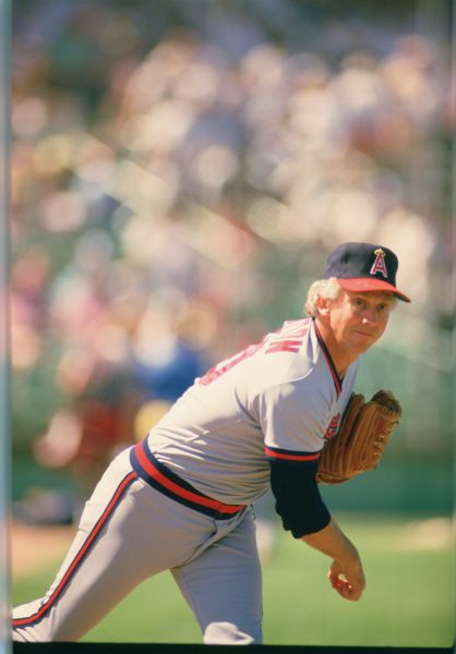 1985-87 Don Sutton California Angels "The Sporting News" Original Full Color Negative Slide (The Sporting News Collection/MEARS Auction LOA) 