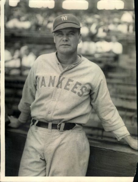 1928 Fred Heimach New York Yankees "The Sporting News Collection Archives" Original 7.5" x 10" Photo (Sporting News Collection Hologram/MEARS Photo LOA)