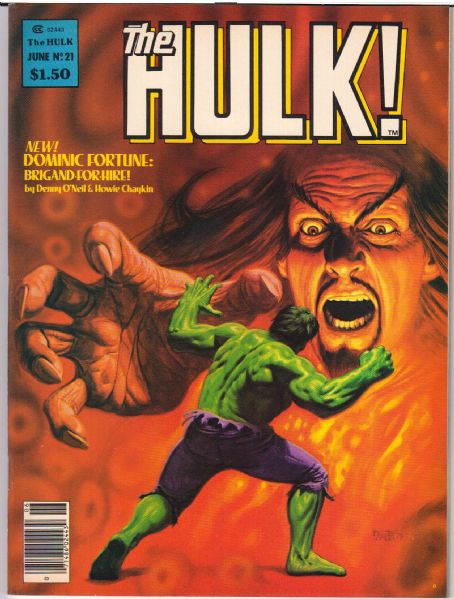 1980-81 The Hulk Magazine #21-26 Marvel Comics (Featuring Bob Larkin, Walt Simonson and Joe Jusko Cover/Art; Doug Moench and Steve Grant Stories)