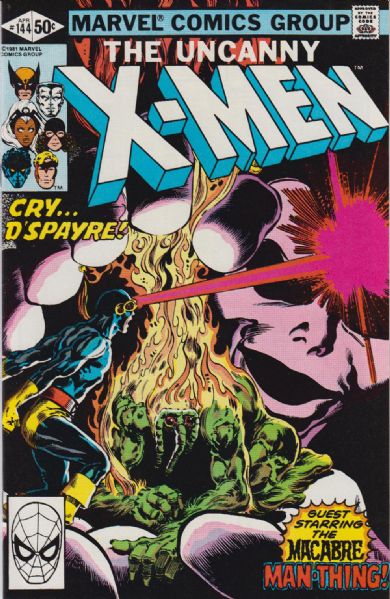 1981 X-Men #144-149 Marvel Comics Very Fine/Near Mint (MEARS Auction LOA)