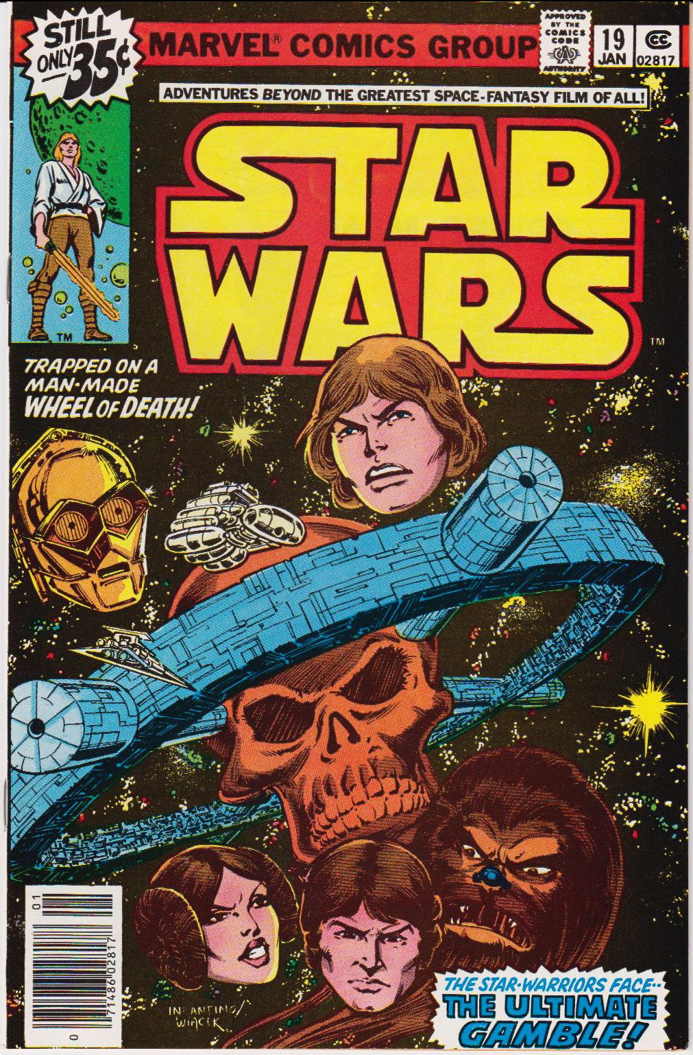 Lot Detail 1978 79 Star Wars 8 20 Marvel Comics Featuring Gil Kane