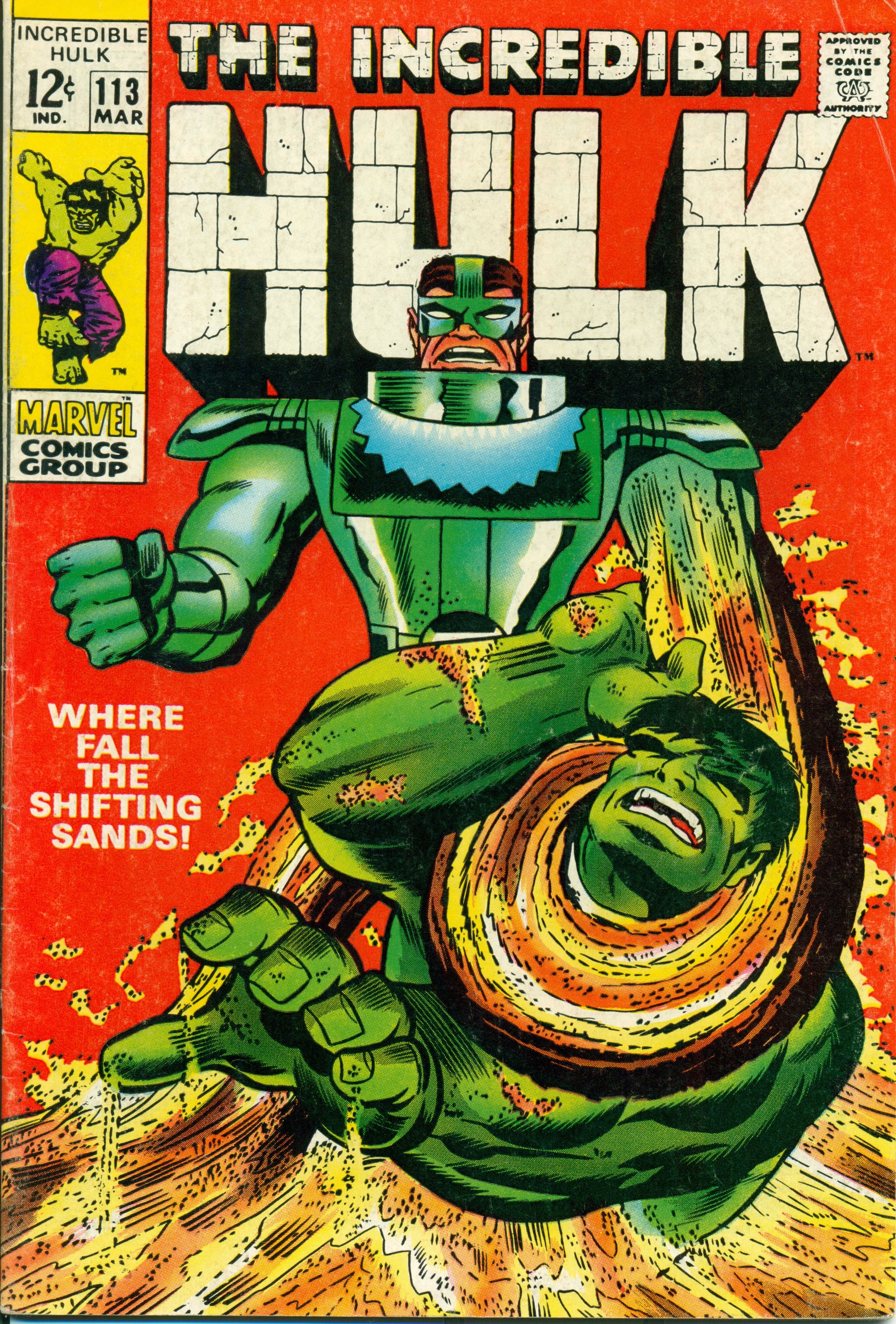 Lot Detail - 1969 The Incredible Hulk #111-115 Marvel Comics (Featuring ...