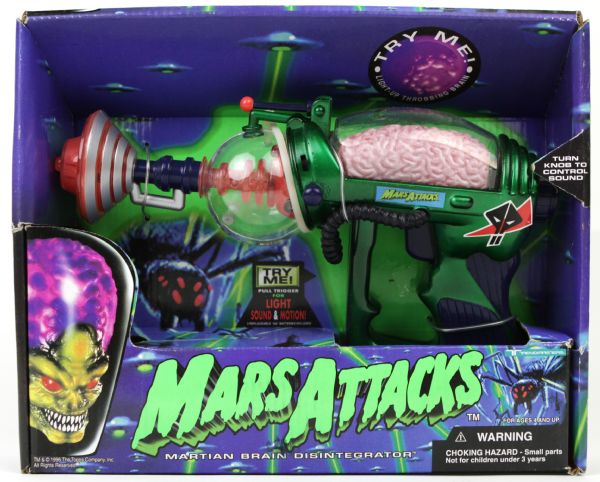 1996 Mars Attacks Martian Brain Disintegrator (MIB)