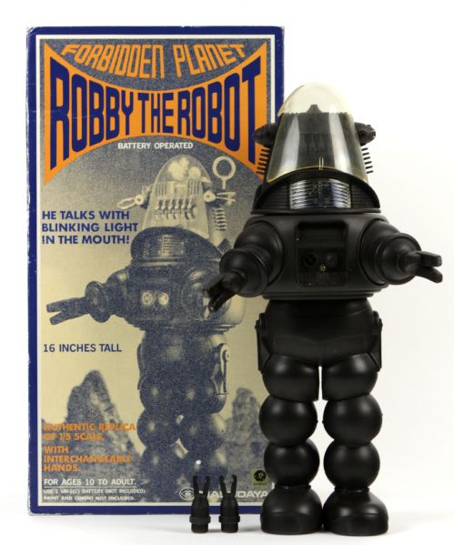 1984 Robby the Robot Forbidden Planet 16" Talking & Blinking Figure (MIB) 