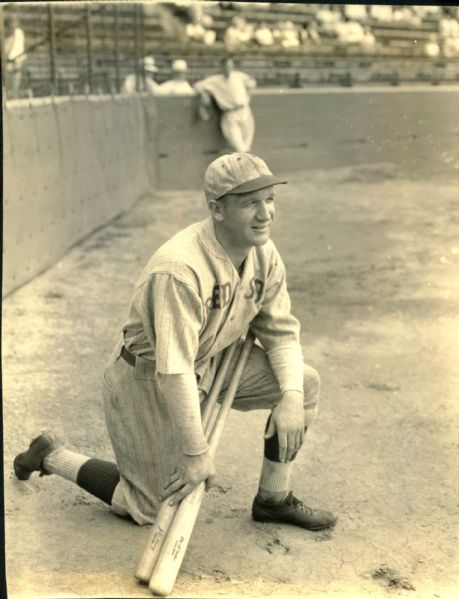 1930 Bill Sweeney Boston Red Sox "The Sporting News Collection Archives" Original Photo (Sporting News Collection Hologram/MEARS Photo LOA)