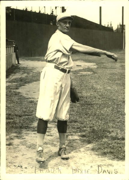 1920-26 Dixie Davis St. Louis Browns "The Sporting News Collection Archives" Original 5" x 7" Photo (Sporting News Collection Hologram/MEARS Photo LOA)