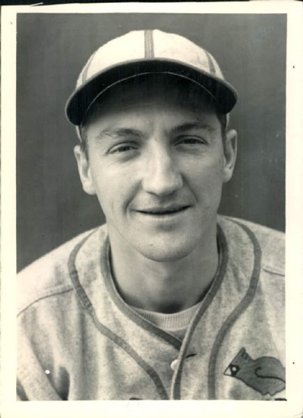 1939 Bob Bowman St. Louis Cardinals "The Sporting News Collection Archives" Original Photo (Sporting News Collection Hologram/MEARS Photo LOA)