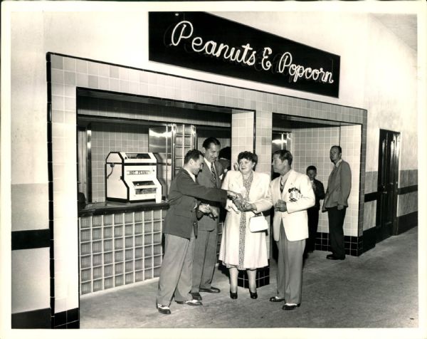 1950s circa Ballpark Concession Stand "The Sporting News Collection Archives" Original 8" x 10" Photo (Sporting News Collection Hologram/MEARS Photo LOA)