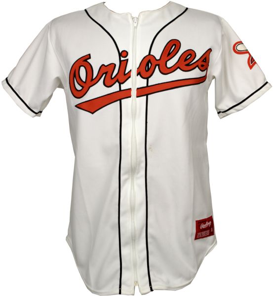 Baltimore Orioles Authentic Knit #1 Rawlings Jersey 