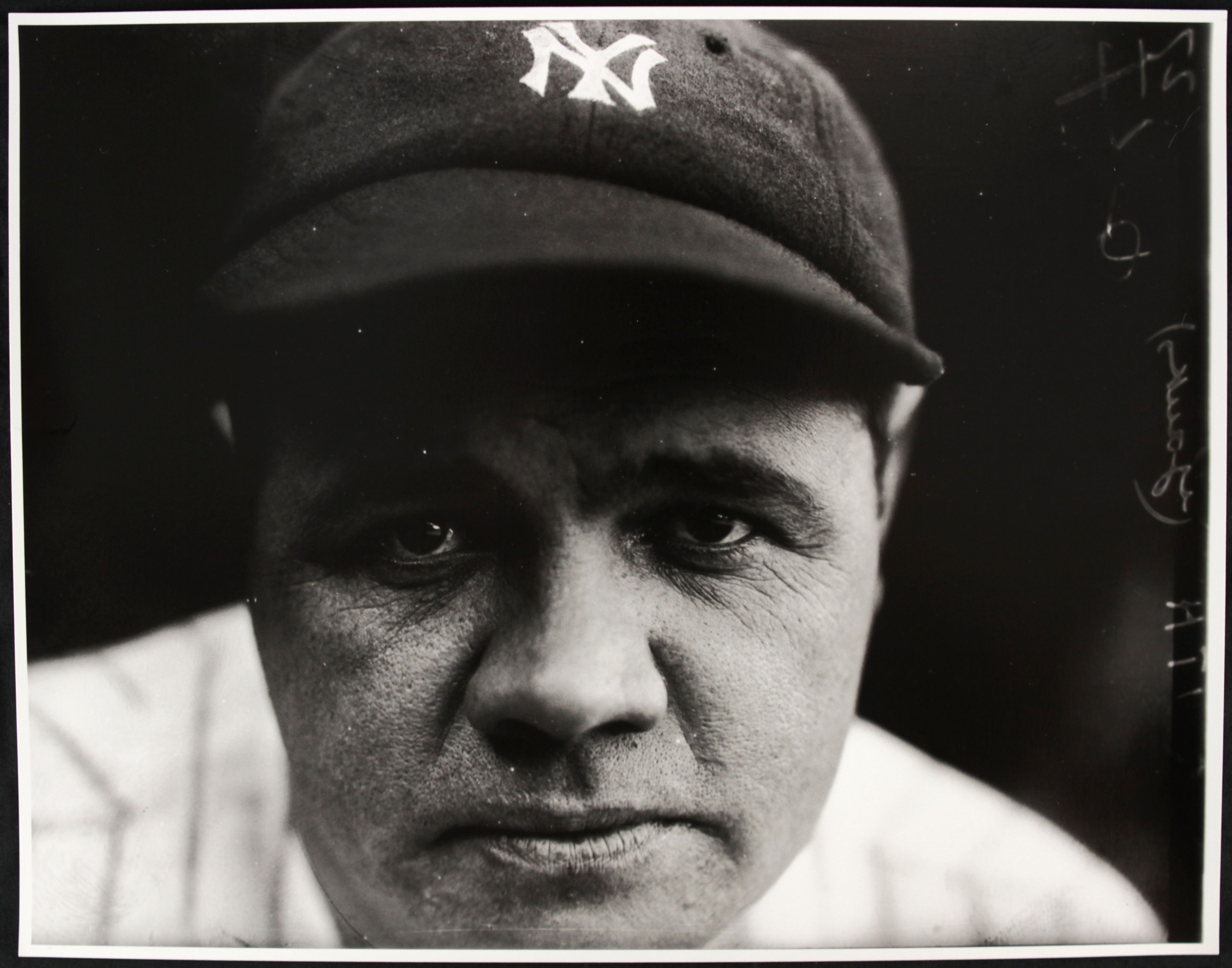 Lot Detail Babe Ruth New York Yankees Tsn Archives Charles