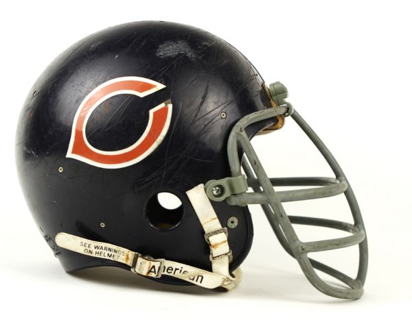 1979 Lynn Boden Chicago Bears Game Worn Helmet (MEARS LOA)