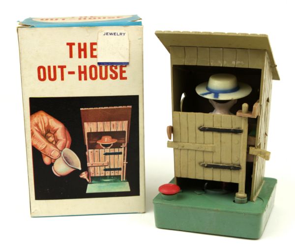 The Out-House Toy In Original Box 