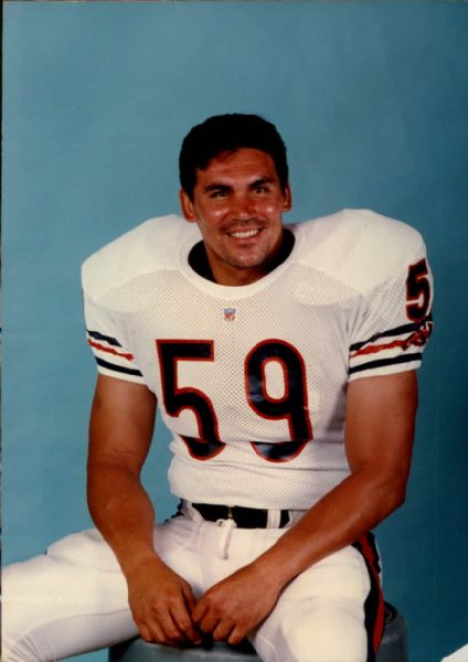 1986-95 Ron Rivera Chicago Bears "Chicago Sun Times Collection Archives" Original Photos (Chicago Sun Times Collection Hologram/MEARS Photo LOA) - Lot of 15