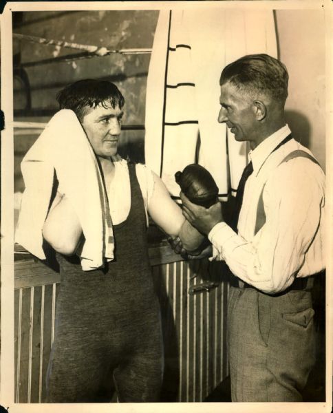 1931 Midget Mike ODowd Boxer "The Sporting News Collection Archives" Original 8" x 10" Photo (Sporting News Collection Hologram/MEARS Photo LOA)