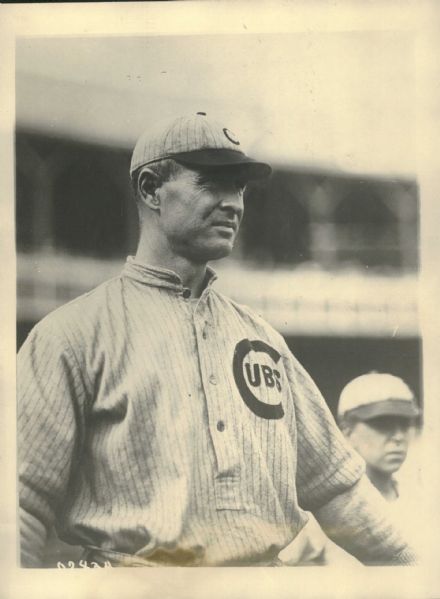 1910 Frank Chance Chicago Cubs "Rogers Photo Archives" 1922 6.5" x 8.5" Print (MEARS Photo LOA)