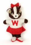 wisconsin badger plush