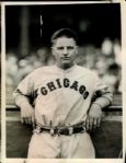 1929-63 Chicago Cubs "The Sporting News Collection Archives" Original Photos (Sporting News Collection Hologram/MEARS Photo LOA) - Lot of 9