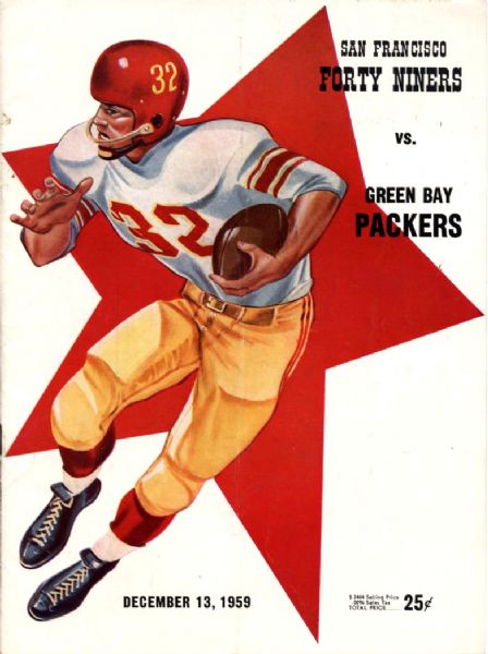 1959 Green Bay Packers vs. San Francisco 49ers  Game Program - Vince Lombardis First Season