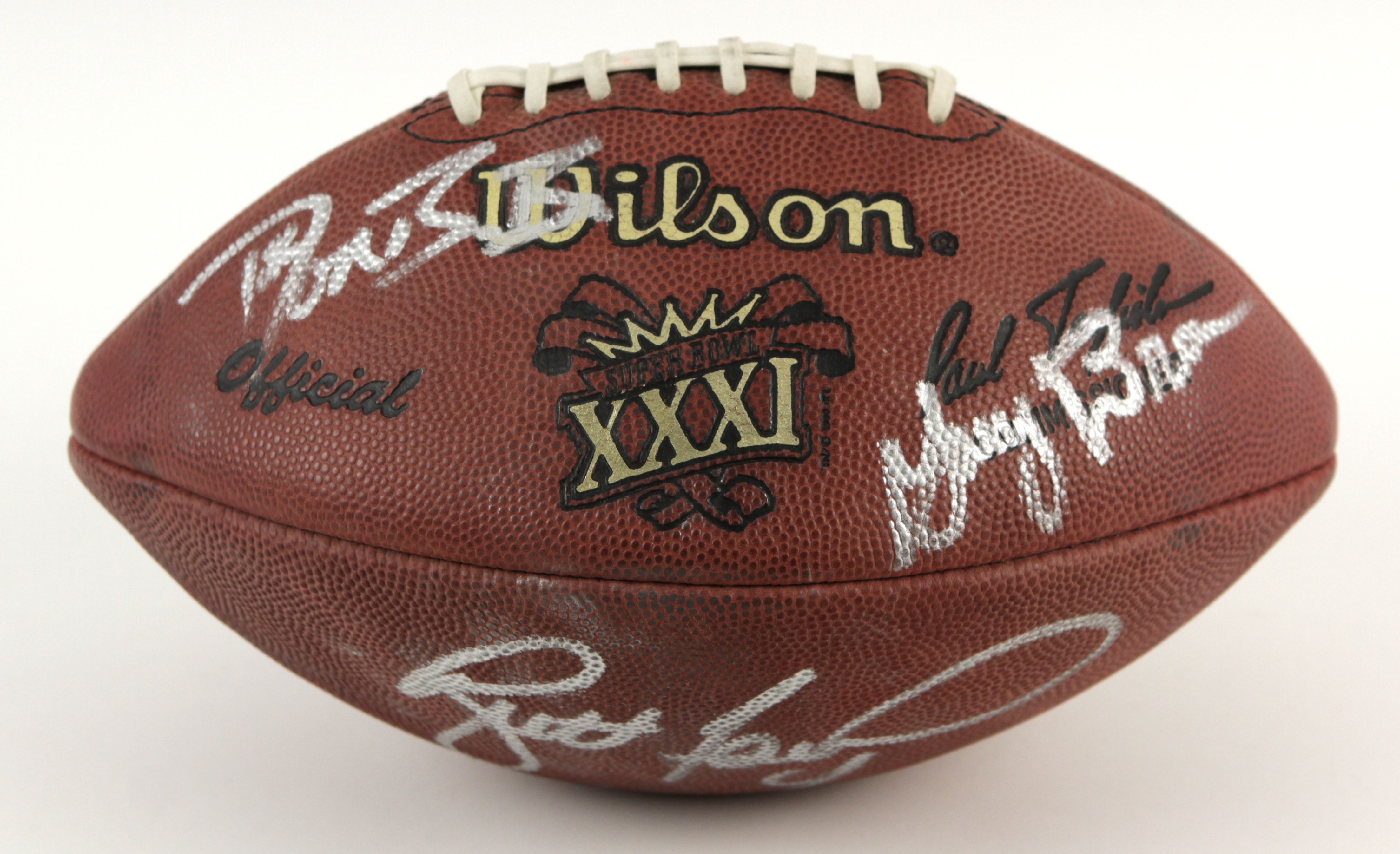 Lot Detail - 1996 Green Bay Packers Multi Signed Super Bowl XXXI ...