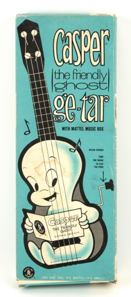 1961 Casper the friendly ghost Mattel ge-tar MIB 