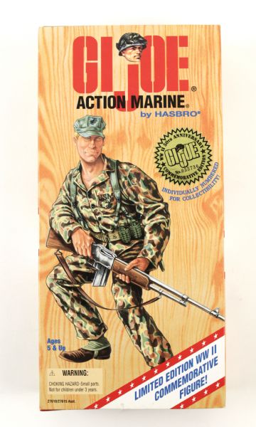 1995 GI Joe Action Marine 12" Action Figue MOC 