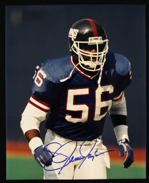 1990s Lawrence Taylor New York Giants Signed 8" x 10" Photo - JSA 