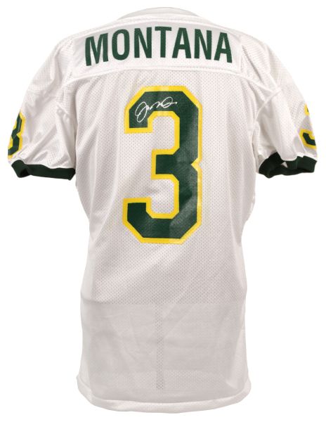 2000s Joe Montana Notre Dame University Signed Jersey - JSA 