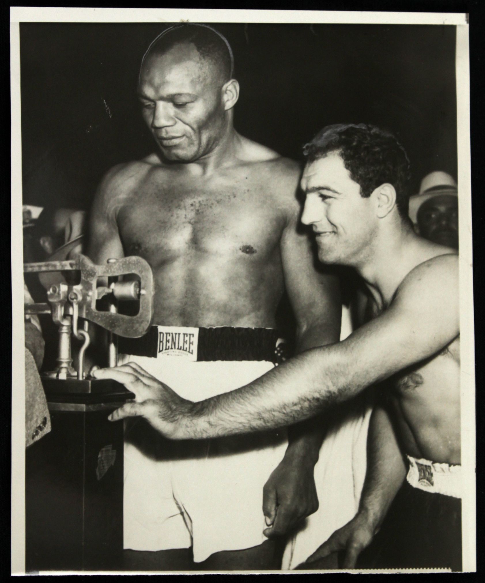 Lot Detail 195253 Rocky Marciano Jersey Joe Walcott Original 6" x 7