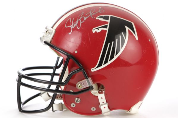 1980s Steve Bartkowski and Chris Mills Atlanta Falcons Signed Full Size Helmet  (JSA)