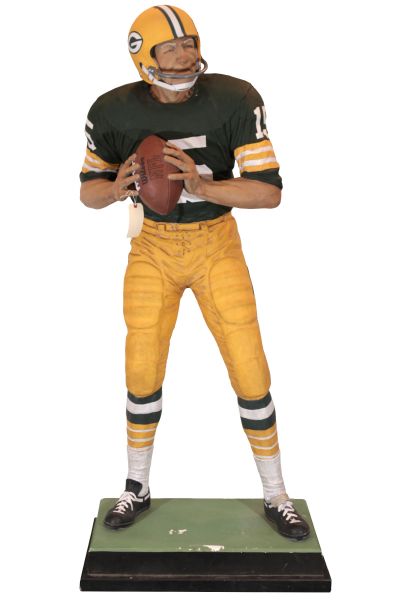 1996 Lifesize Bart Starr Green Bay Packers 80" x 34" x 22" Jack Dowd Sculpture 39/100 