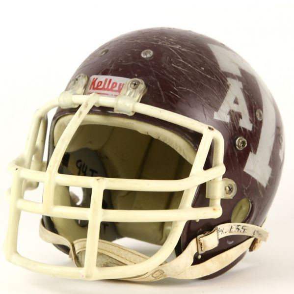 1980s circa Texas A & M Aggies Game Worn Football Helmet (MEARS LOA)