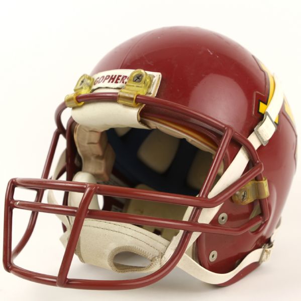 1987 circa Minnesota Golden Gophers Game Worn Football Helmet (MEARS LOA)