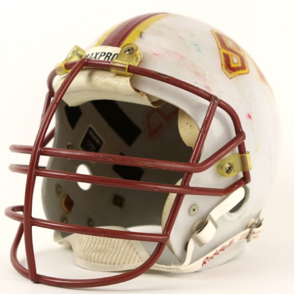 1984-89 Southwest Texas Bobcats Game Worn Football Helmet (MEARS LOA)