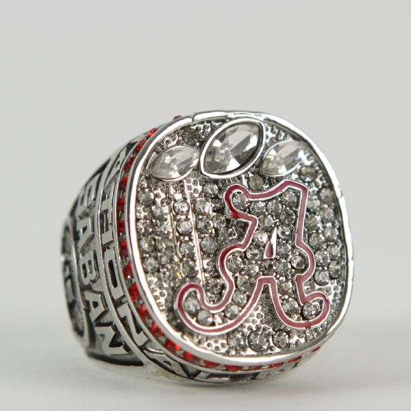 2012 Nick Saban Alabama Crimson Tide High Quality Replica BCS National Championship Ring