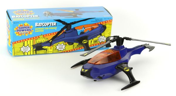 1985 Kenner DC Comics Super Powers Batcopter For Batman w/ Original Box