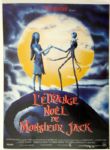 1993 The Nightmare Before Christmas French Edition Movie Poster 16" x 21"