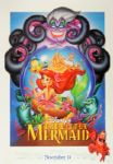 1989 Disneys The Little Mermaid Original Movie Poster 27" x 40" 