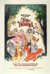 1981 Disneys The Fox and Hound Original Movie Poster 27" x 41" 