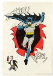 1966 Batman Penguin Zowie Pow Poster 27" x 40" 