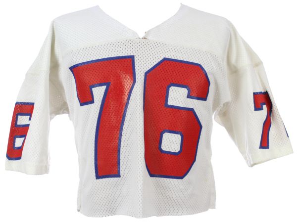 1983-84 Bryan Millard New Jersey Generals USFL Game Worn Jersey (MEARS LOA)