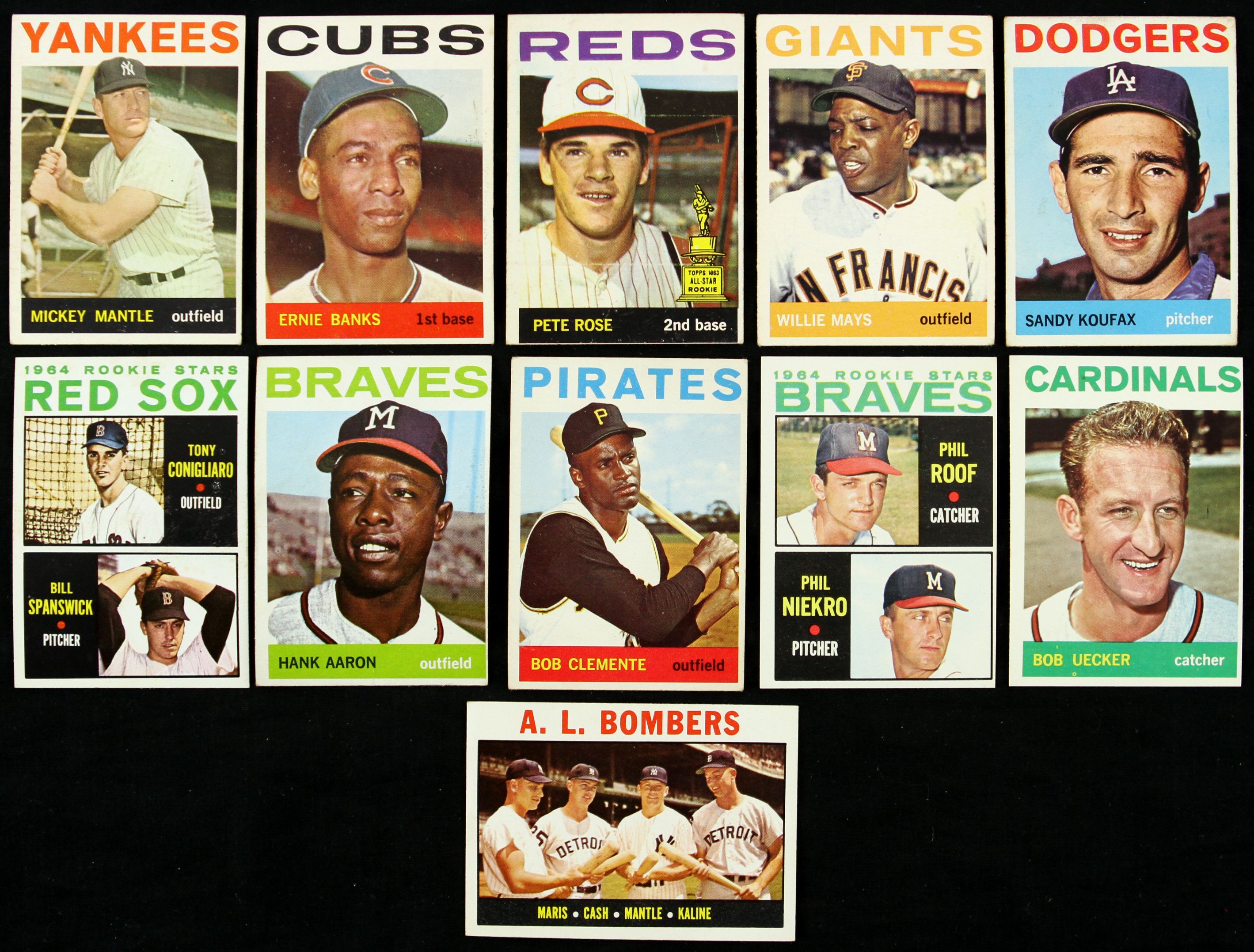 Lot Detail 1964 Topps Baseball Card Complete Set 587