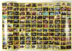 1989 Batman 28" x 43" Uncut Topps Trading Card Sheet w/ 132 Cards - (Lot of 6)