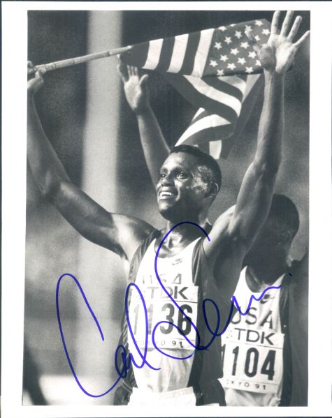 1980s-2000s Olympic Signed Photo Collection - Lot of 15 w/ Carl Lewis, Mary Lou Retton, Nadia Comaneci & More (JSA)