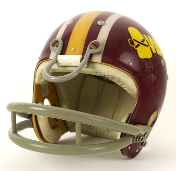 1960s-70s Warriors Game Used MacGregor 100MH Football Helmet (MEARS LOA)