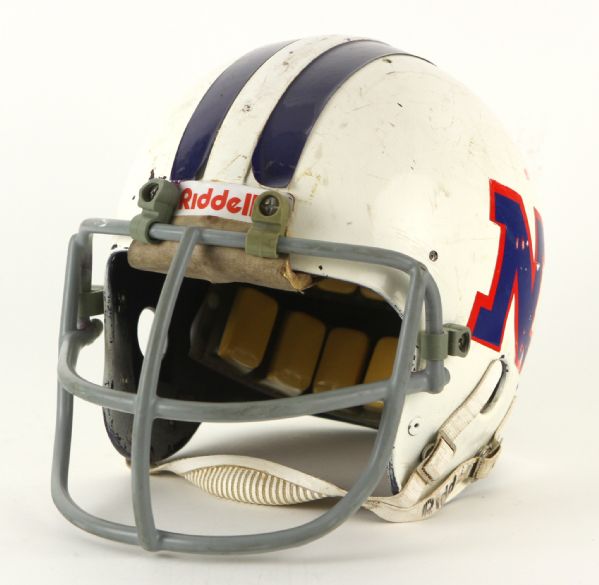 1976-77 Chuck Foreman Minnesota Vikings Game Worn NFL Pro Bowl Helmet (MEARS LOA)