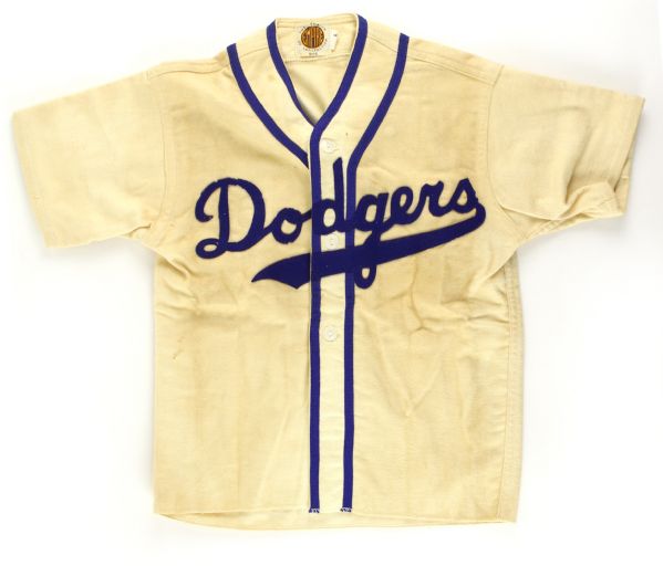 1950s Brooklyn Dodgers Flannel Youth Jersey 